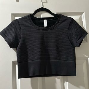 Offline by Aerie cropped shirt